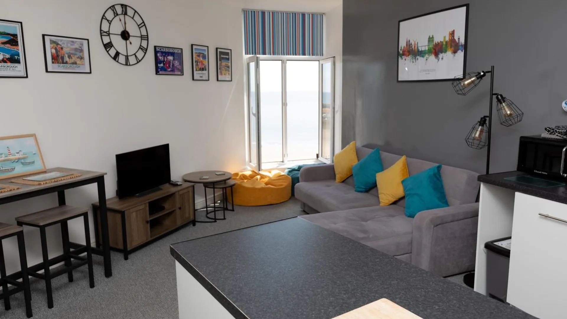 Appartement Lighthouse View - Amazing Sea And Beach View - Free Sky Tv Including Sports And Movies - Fast Wifi - Free Private Parking Scarborough